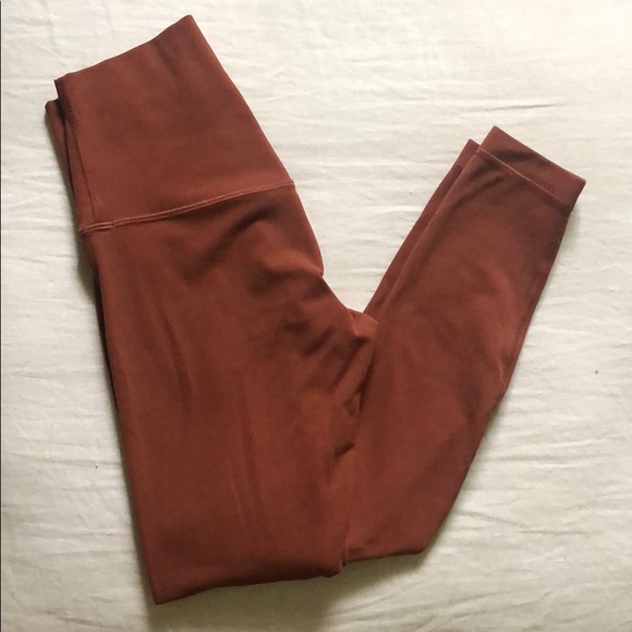 RARE Lululemon Align pants rustic clay - Picture 4 of 6